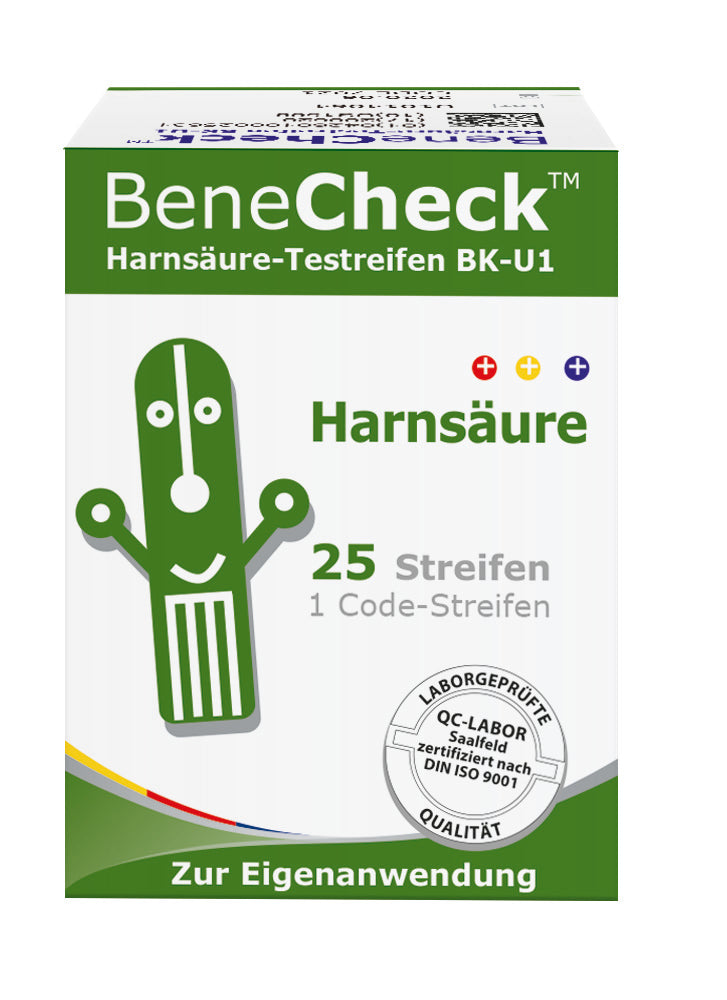 Benecheck Teststreifen und Nodololanzetten Kombi-Set
