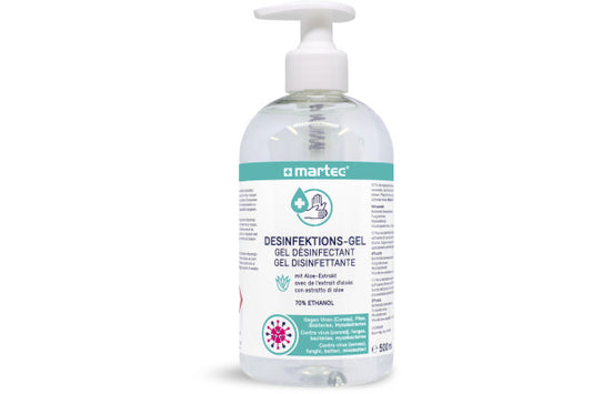 martec Desinfektions-Gel mit Spender Inhalt: 500 ml