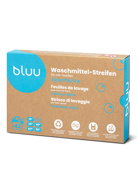 bluu - 42 Universal Waschstreifen - Alpenfrische