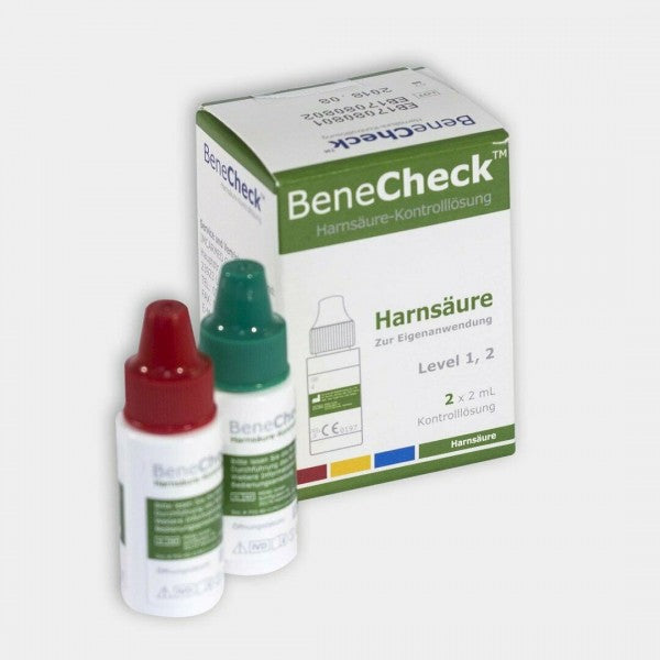 Kontrolllösung BeneCheck Harnsäure-Messsystem 2 x 2 mL